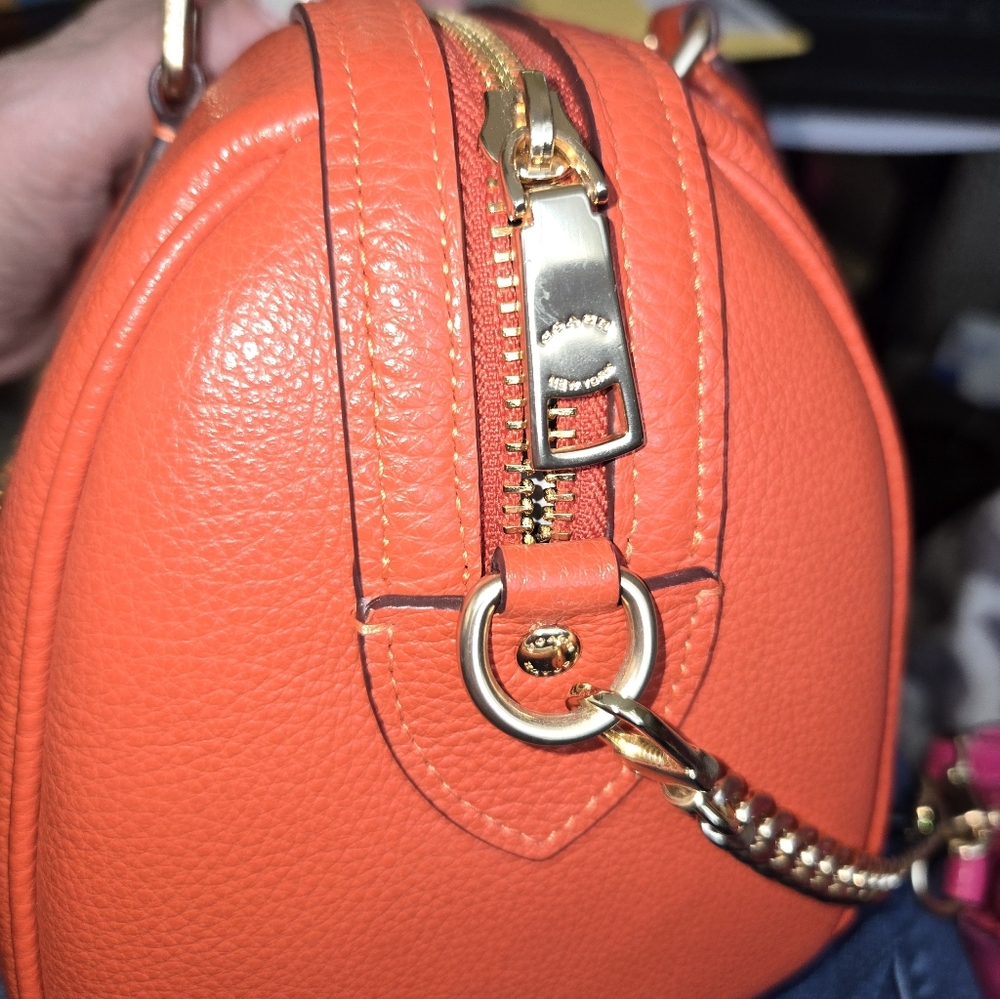 Rowan Satchel Bag With Charms, EUC - Picture 8 of 16